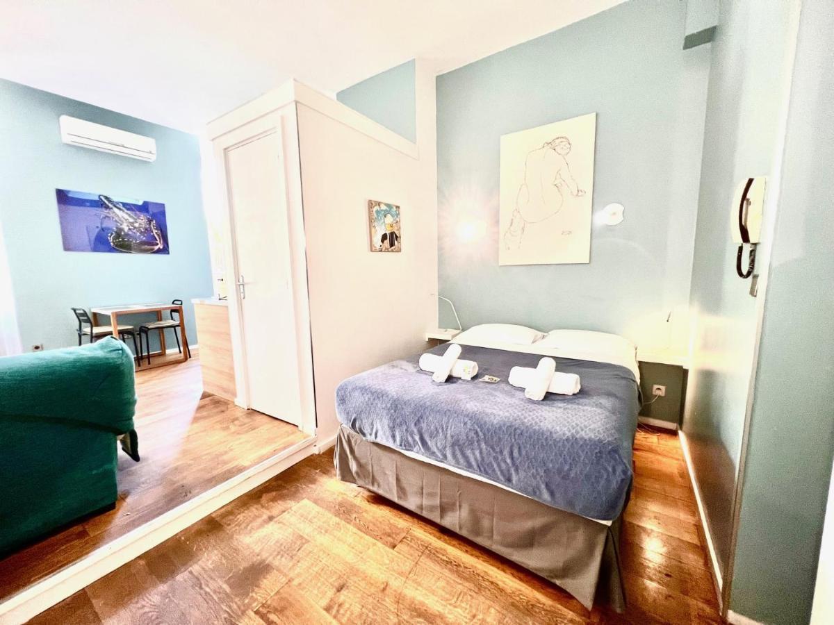 Aparthotel Riviera - Grimaldi Coeur De Ville - Large Studio Ac With Bigger South Terrace - Hyper Centre - Terrasse Esprit Nisa Exterior foto